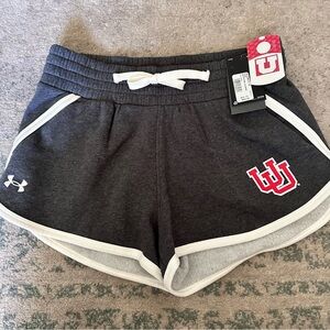 Under Armour NWT’s University of Utah Gameday Collection sweat shorts loose fit